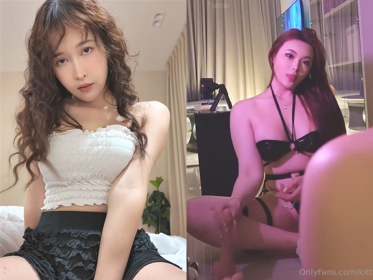 Kitty2002102上海約小哥按摩技師剛離開口硬雞巴打炮 Deerlong趁男友打遊戲舔逗肉棒騎乘榨精等 17V