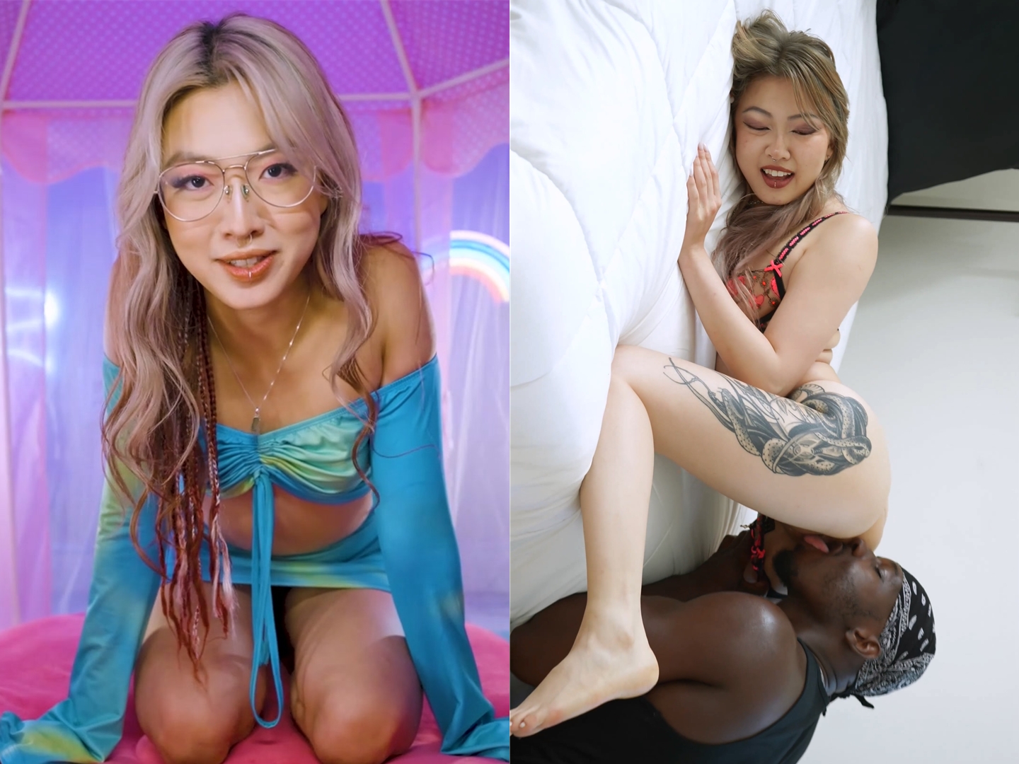 ｜媚黑亞裔｜MilaKoi｜露臉性愛合輯｜ 14V