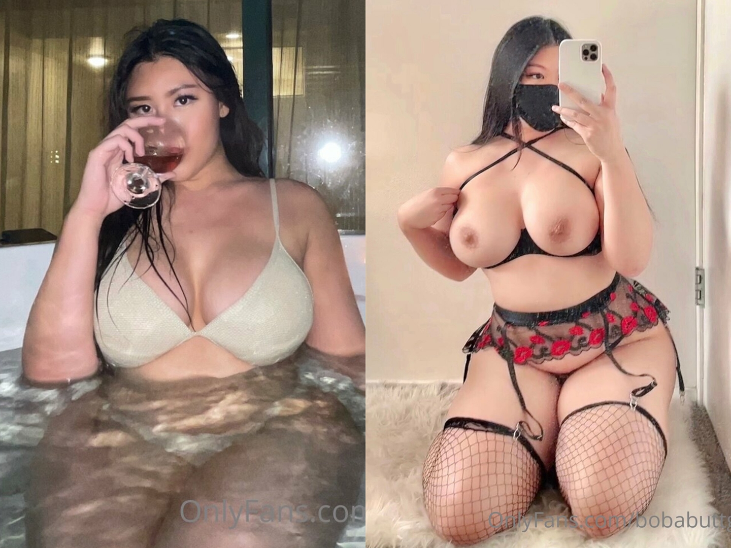 ｜南韓BBW｜BobabuttGirl｜自慰啪啪合輯 194V